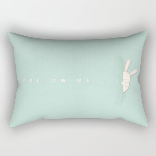 Follow Me Rectangular Pillow