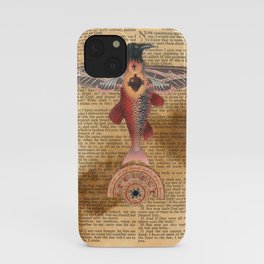 Sacred Heart Crow iPhone Case