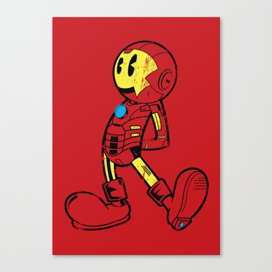 Old School Stark Canvas Print