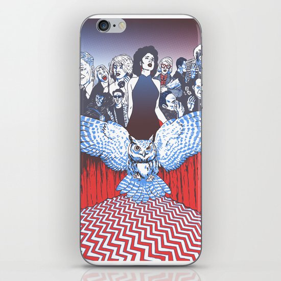 BLACK LODGE BURLESQUE iPhone & iPod Skin