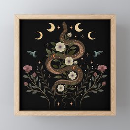 Serpent Spell Framed Mini Art Print
