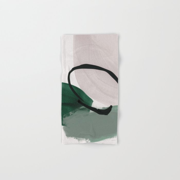 minimalist painting 01 Hand & Bath Towel