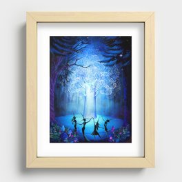 Tree of Light Recessed Framed Print