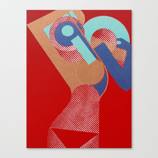 Gerald Laing in Rio Canvas Print