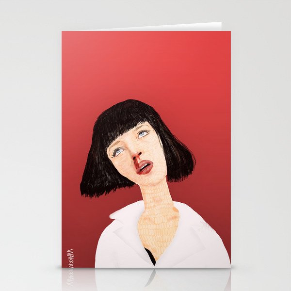 Mrs Mia Wallace Stationery Cards