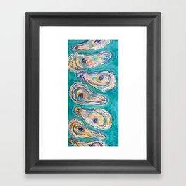 For The Love Of Oysters Framed Art Print