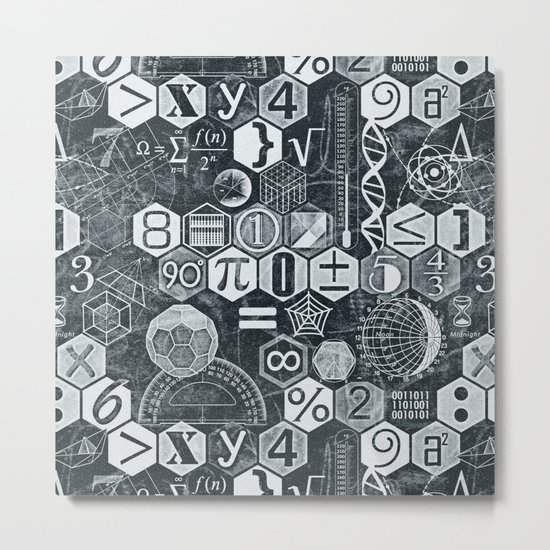 Math Class Metal Print