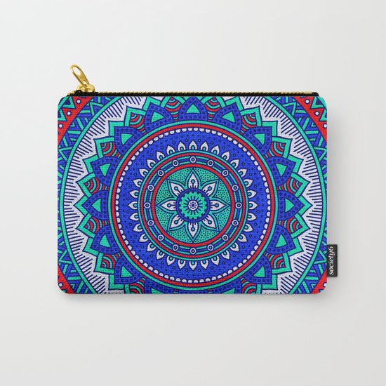 Hippie mandala 28 Carry-All Pouch