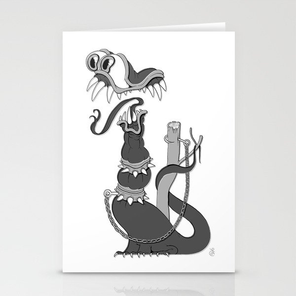 Tethered (B&W) Stationery Cards
