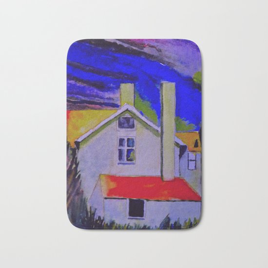 House In The Woods Bath Mat