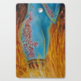 Woman of the Fire Cutting Board