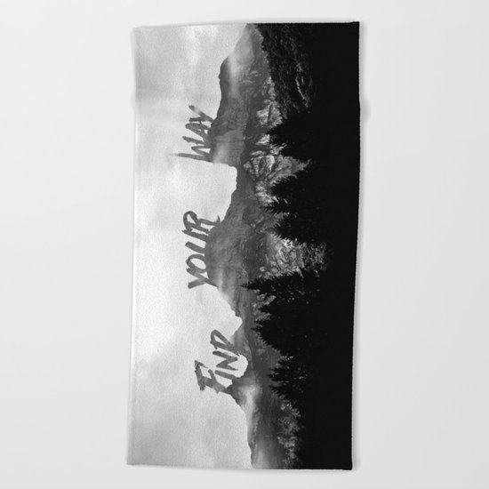 Wisdom of Nature Beach Towel