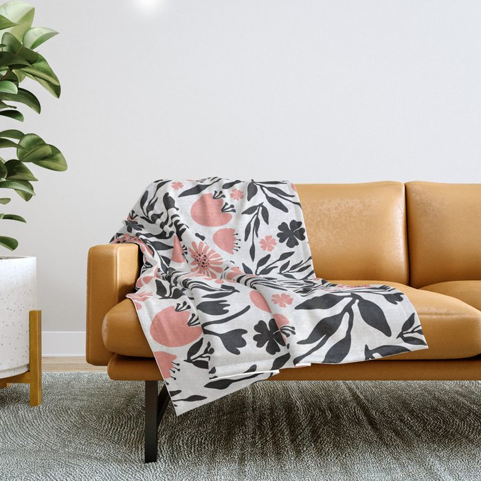 Dark coral outlet throw blanket