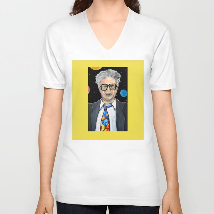 Will Ferrell as Harry Caray SNL V Neck T Shirt by Arts and Pharts
