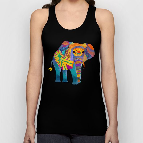 Whimsical Elephant II Unisex Tank Top