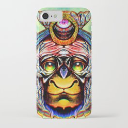 God of mystery named "Oky" iPhone Case