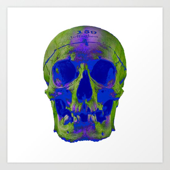 Skull Art Print