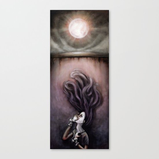 On the Wrong Side Canvas Print