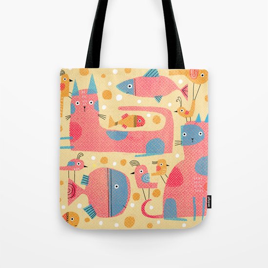 ALL-OVER WITH BUBBLES Tote Bag