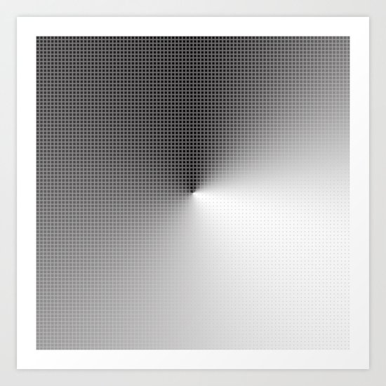 Illusion cube 4 Art Print