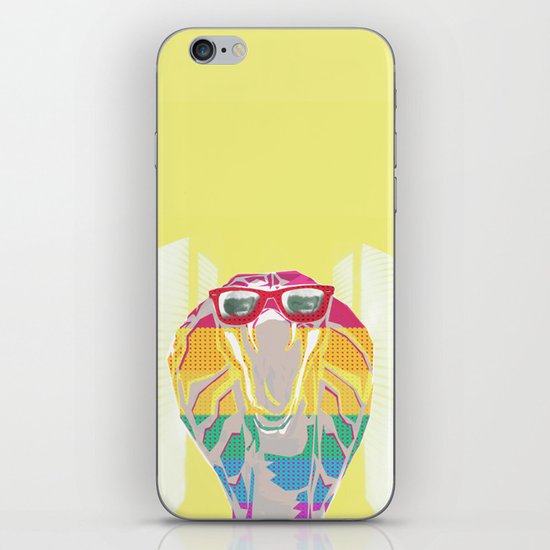 Cobra don't care iPhone & iPod Skin
