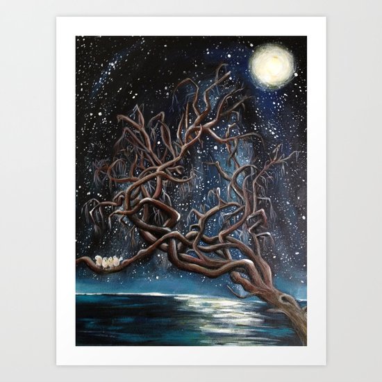 Night Art Print