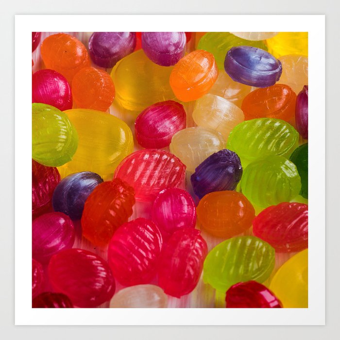 Hard Candy Art Print