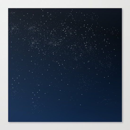 Stars in Space Canvas Print
