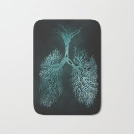 just breathe // the lungs of nature Bath Mat