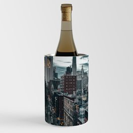 New York City Manhattan skyline Wine Chiller