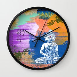 BUDDHA COLOR Wall Clock