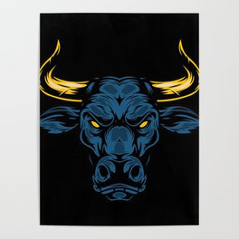 Wild Ox Animal Poster