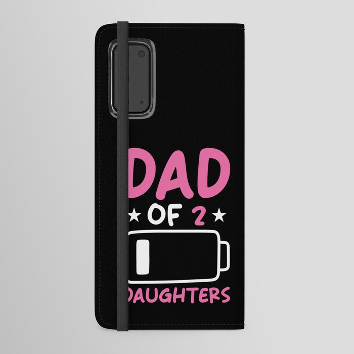 Dad Of 2 Daughters Android Wallet Case