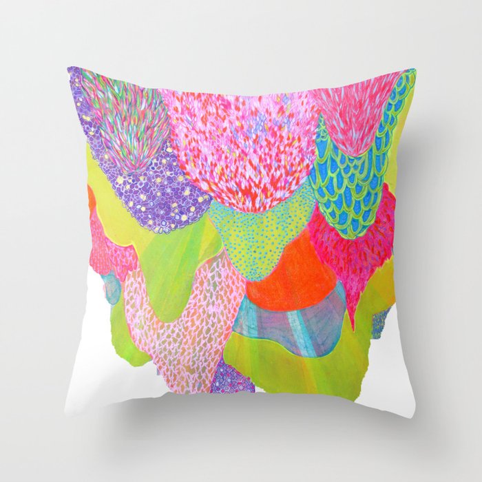 Growing Together Throw Pillow