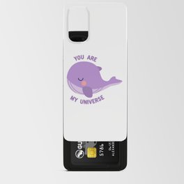BTS purple whale plush you are my universe Android Card Case