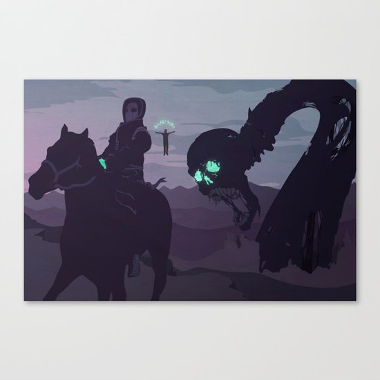 II. Agents and Shadows of the Abyss Canvas Print