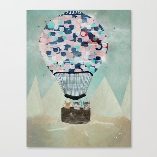 a kitten adventure Canvas Print