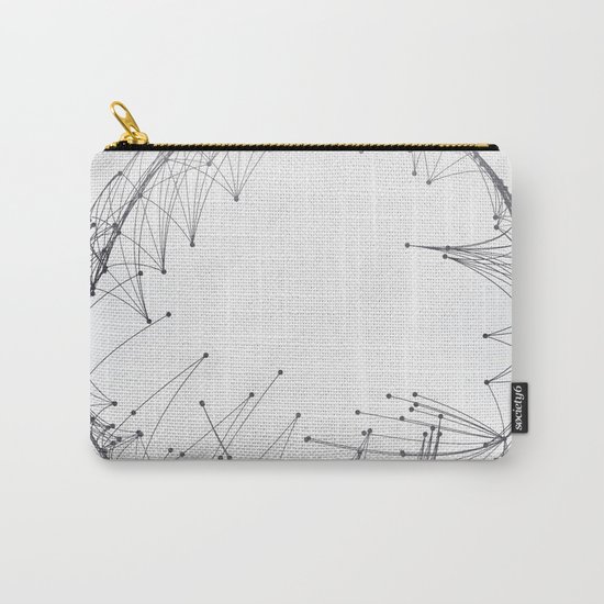 Minimal Geometric Circle Carry-All Pouch