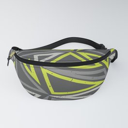 Triangle V3 Fanny Pack | Greyshade, Missmatch, Bauhausart, Triagnles, Multicolorart, Vectorart, Textile, Graphicdesign, Pattern, Geometricdesign 