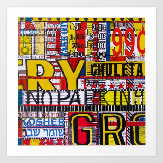 Combination Platter #18 Art Print