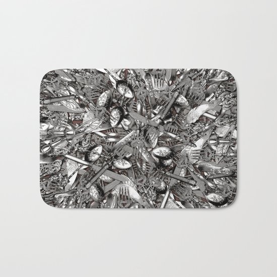 Eat The Rich Bath Mat