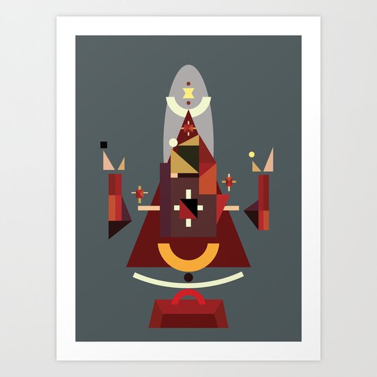 orans I.C. Art Print