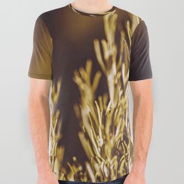 french lavender leafs All Over Graphic Tee