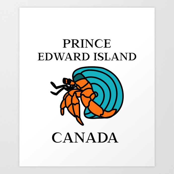 Prince Edward Island, Hermit Crab Art Print