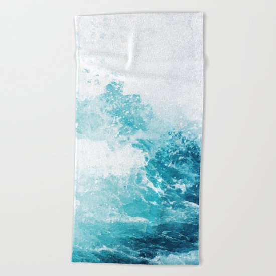 Water Water #society6 #decor #buyart Beach Towel
