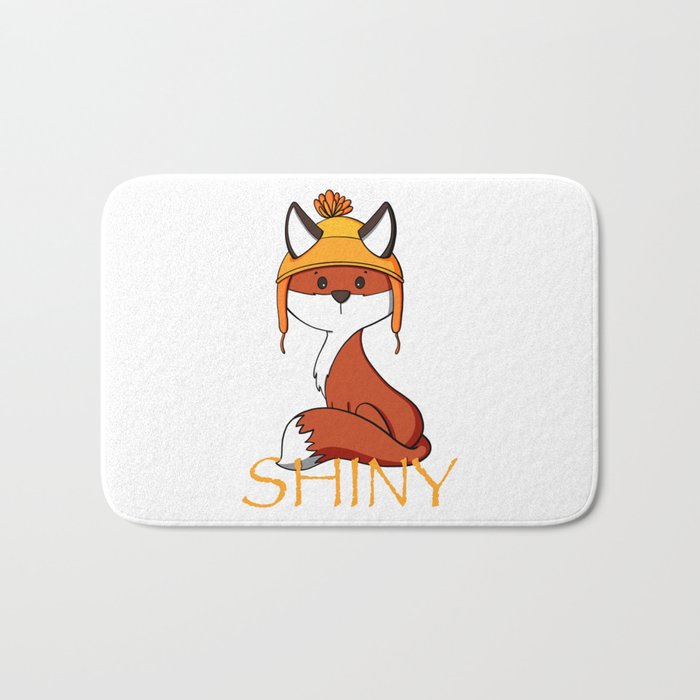 Shiny Fox Bath Mat