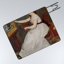 Edouard Manet - Eva Gonzalès Picnic Blanket