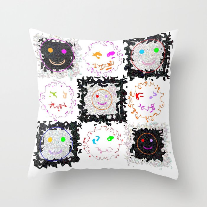 Humanity 11 Throw Pillow