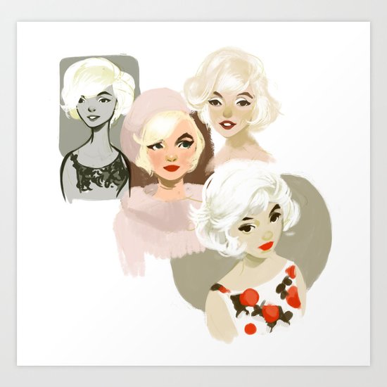 marilyn Art Print