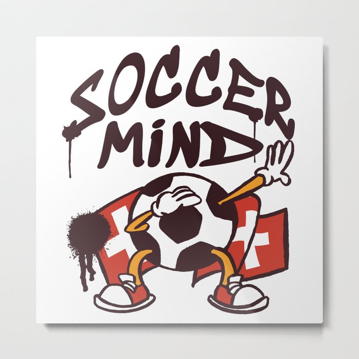 Soccer World Cup 2022 Qatar - Team: Switzerland Metal Print